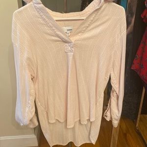 Striped Sonoma flowy top